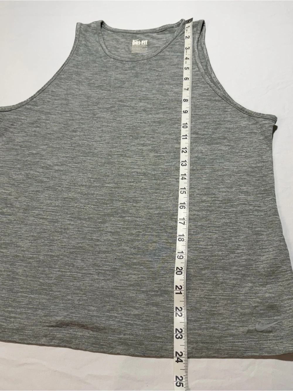 Nike Gray Dri-FIT Athletic Tank Top
